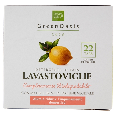 22 Tabs Detergente Lavastoviglie Green Oasis